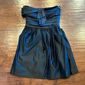 Strapless Layered Little Black Dress